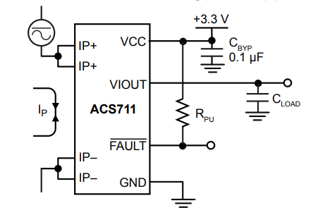 전류 센서 ACS711KEXLT-31AB-T 31A 1 채널 홀 효과 개방 루프 양방향성 1