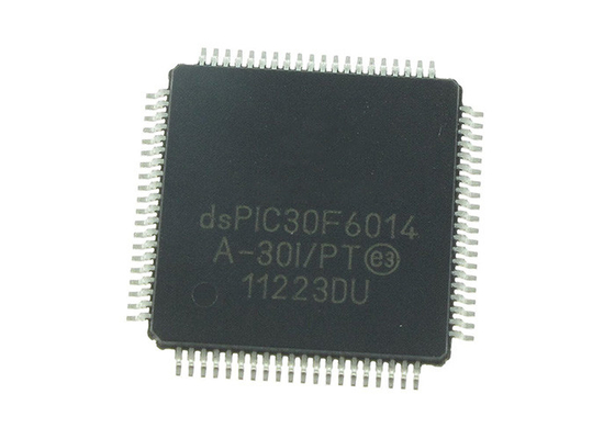 집적 회로 칩 DSPIC30F6014A-30I/PT 고성능 16비트 디지털 신호 제어기들