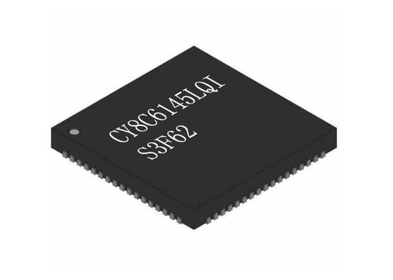 집적 회로 칩 CY8C6145LQI-S3F62 저 소비 전력 마이크로컨트롤러는 150MHz를 자릅니다