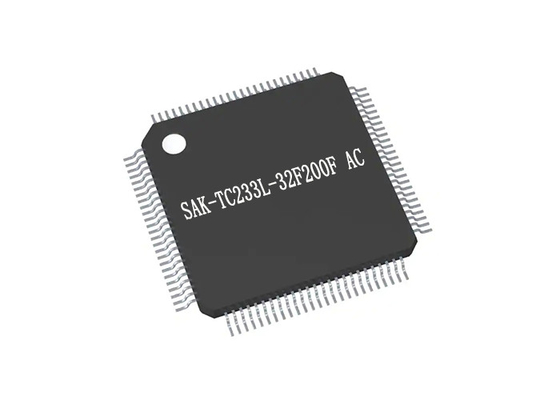 집적 회로 칩 SAK-TC233L-32F200F AC 마이크로컨트롤러 TQFP-100 패키지