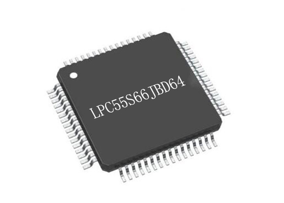 집적 회로 칩 LPC55S66JBD64 하나의 핵 마이크로컨트롤러 IC 150MHz 64TQFP