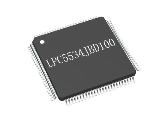 150MHz 집적 회로 칩 LPC5534JBD100 하나의 핵 마이크로컨트롤러 IC 100HLQFP
