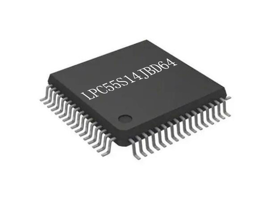 고효율 LPC55S14JBD64 팔 외피 M33 마이크로컨트롤러 IC HTQFP64 IC 칩