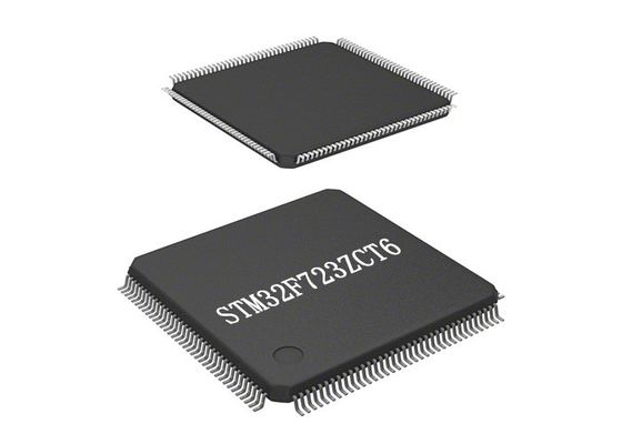 IC은 STM32F723ZCT6 단일코어 216MHz 256KB 순간 144-LQFP 마이크로컨트롤러 IC을 자릅니다