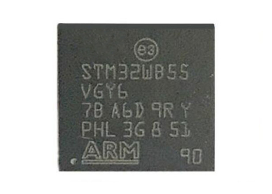 STM32WB55VGY6 마이크로컨트롤러 MCU 무선 송수신기 IC 100UFBGA 듀얼 코어 2Mbps