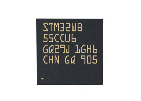 STM32WB55CCU6 32 마하즈 256 킬로바이트 48-UFQFN 노출된 패드 마이크로컨트롤러 MCU