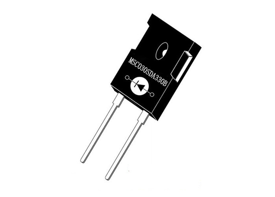 단일 다이오드 MSC030SDA330B 30A SiC SBD 원문대로 통합된 회로칩 TO-247-2 SiC 숏트키