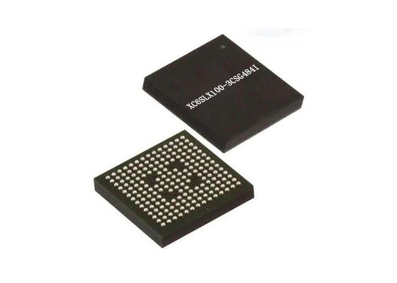 IC은 필드프로그래머블 게이트 배열 IC XC6SLX100-3CSG484I 33 마하즈 484-에프비지에이를 자릅니다