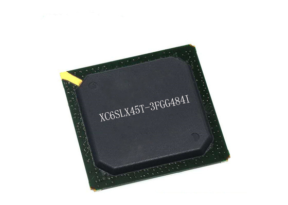 IC 칩 XC6SLX45T-3FGG484I 1080 MHz 필드 프로그래밍 게이트 어레이 484BBGA