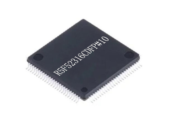 마이크로컨트롤러 MCU R5F52316CDFP#10 RXv2 RX200 마이크로컨트롤러 IC 100LQFP IC 칩