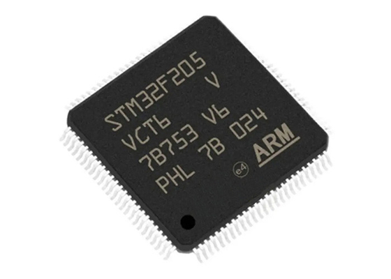 STM32F205VCT6 단일코어 120MHz 256KB 팔 Cortex-M3 마이크로컨트롤러 IC