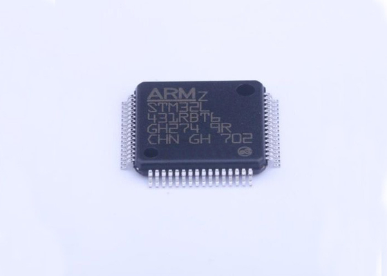 STM32L431RBT6 FPU 팔 Cortex-M4 MCU 80 마하즈 내장된 마이크로컨트롤러 IC