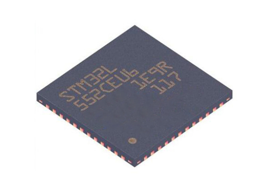 48-UFQFPN 마이크로컨트롤러 MCU STM32L552CEU6 512KB 순간 마이크로컨트롤러 칩