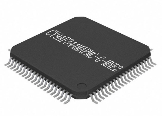 마이크로컨트롤러 MCU CY9AF344MAPMC-G-MNE2는 마이크로컨트롤러 QFP80 IC 칩을 끼워 넣었습니다