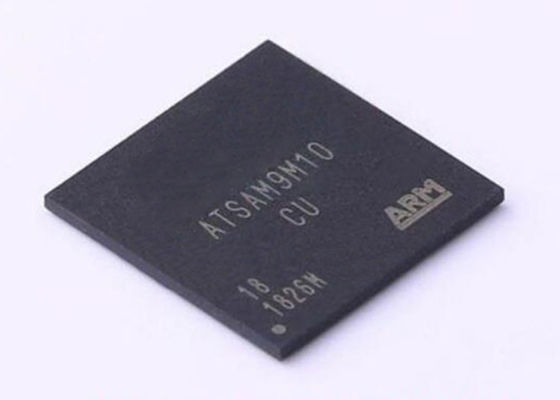 1 핵심 AT91SAM9M10C-CU 32Bit 마이크로프로세서 IC TFBGA324 직접 회로 칩