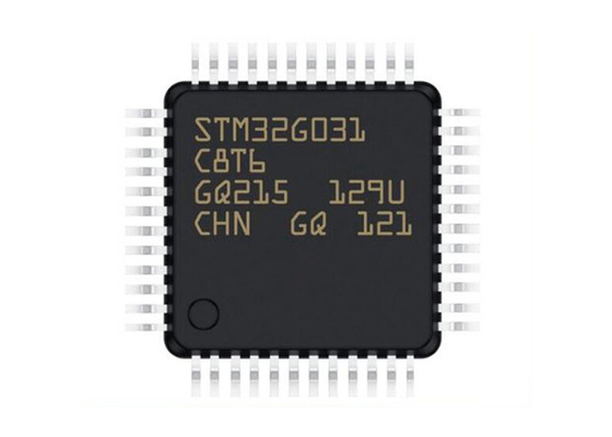 하나의 핵 STM32G031C8T6 마이크로컨트롤러 MCU 48-lqfp 64KB 플래시 마이크로컨트롤러 IC