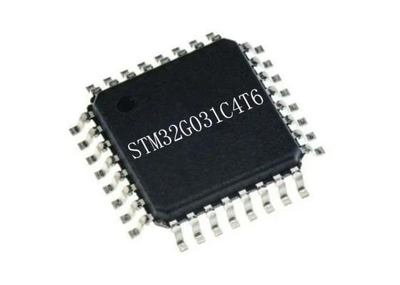 마이크로컨트롤러 MCU STM32G031C4T6 48-LQFP는 마이크로컨트롤러 16KB 플래시를 끼워 넣었습니다