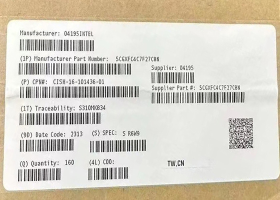 필드 프로그래밍 가능한 게이트 배열 5CGXFC4C7F27C8N 1.13V 사이클론 V GX 925 MHz FPGA 프로그래밍 가능한 로직 IC