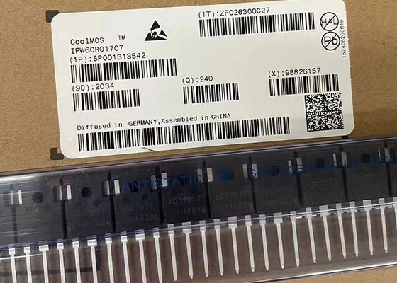 IPW60R017C7 600V N 채널 MOSFET 트랜지스터 109A 연속 배수 전류 및 446W 전력 분산 TO-247-3