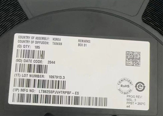 LT8625SPJV IC 칩 18V 8A 스텝 다운 시이틀 스위처 3 초저소음 참조