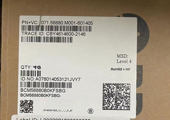 BCM56880B0KFSBG 고용량 StrataXGS 트라이던트 4 이더넷 스위치 칩