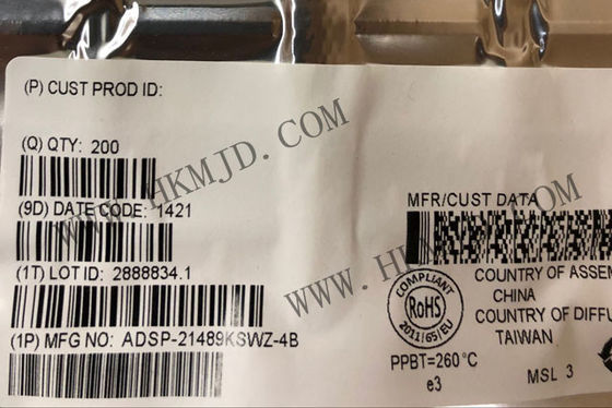 마이크로 컨트롤러 MCU ADSP-21489KSWZ-4B 고성능 4세대 디지털 신호 프로세서