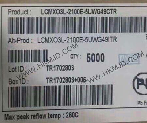 필드 프로그래밍 가능한 게이트 배열 LCMXO3L-2100E-5UWG49ITR 고성능 400MHz MachXO3 FPGA 칩 49-UFBGA