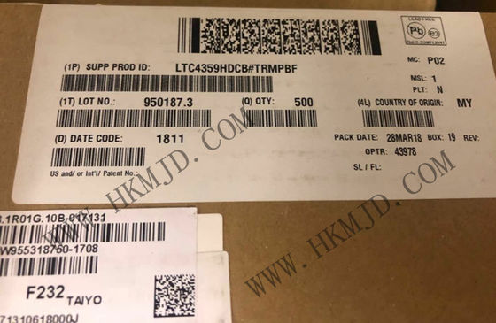 통합 회로 칩 LTC4359HDCB 이상 다이오드 컨트롤러 DFN-6