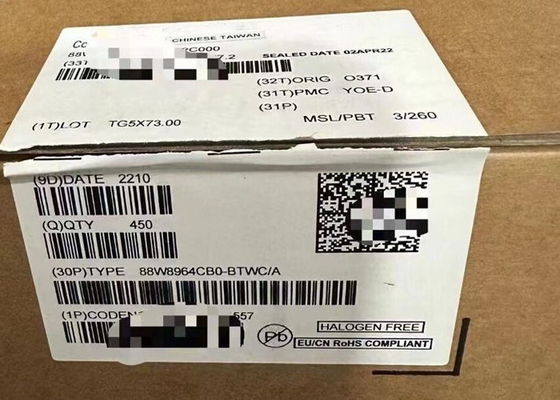 무선 통신 모듈 88W8964CB0-BTWC/A 160MHz 대역폭 듀얼 대역 WiFi SoC