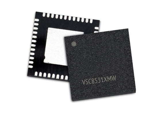 이더넷 IC VSC8531XMW-02 1 포트 GbE 이더넷 구리 PHY 송신기 48-QFN