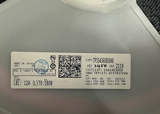 통합 회로 칩 TPS54360BDDAR 3.5A 단계 아래 DC DC 변환기 8-PowerSOIC