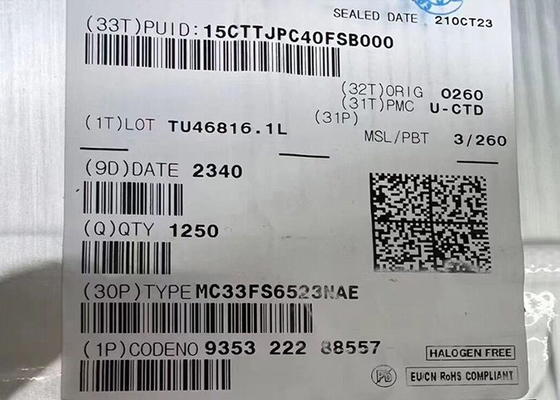 통합 회로 칩 MC33FS6523NAE 안전 전력 시스템 기본 칩 CAN FD 및 LIN 트랜시버