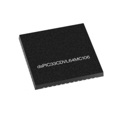 마이크로 컨트롤러 MCU DSPIC33CDVL64MC106-I/M8 2 코어 16비트 100MHz 디지털 신호 컨트롤러