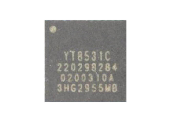 이더넷 IC YT8531C-CA 고도로 통합된 단일 포트 이더넷 PHY 레이어 칩 QFN40