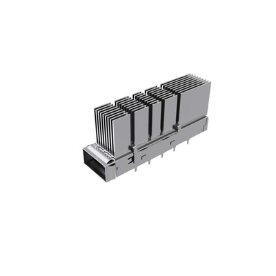 커넥터 UE36C1620005D6A 단일 포트 다선 플러그인 QSFP DD 커넥터