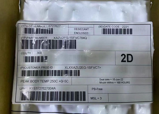 XAZU2EG-1SFVC784Q 쿼드 ARM Cortex-R5 FPGA IC, 784-FCBGA 필드 프로그래머블 게이트 어레이