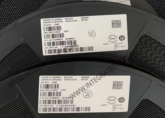 LT1793CS8 융합회로 칩 저소음 피코암페어 편향 전류 JFET 입력 운영 증폭기