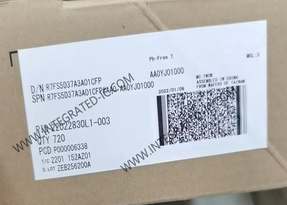 마이크로 컨트롤러 MCU R7FS5D37A3A01CFP 32비트 싱글 코어 120MHz 512KB 플래시 MCU