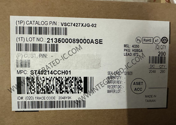 이더넷 IC VSC7427XJG-02 26 포트 기가비트 이더넷 관리 레이어 2 스위치 IC
