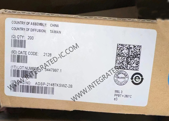 ADSP-21487KSWZ-2B 마이크로 컨트롤러 MCU SHARC 오디오 프로세서 300MHz 고성능 DSP
