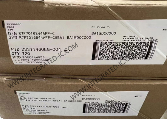 R7F7016844AFP-C 마이크로 컨트롤러 MCU 32비트 1MB 플래시 마이크로 컨트롤러 IC LQFP-100