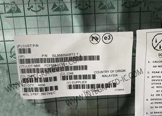 ISL95855AIRTZ 통합 회로 칩 0V ~ 1.52V 전압 조절기 IMVP8TM CPU