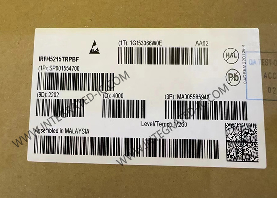 IRFH5215TRPBF 통합 회로 칩 150V StrongIRFETTM 파워 MOSFET 트랜지스터