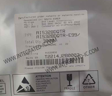 AIS328DQTR 센서 IC 자동차 3축 가속도계 디지털 출력