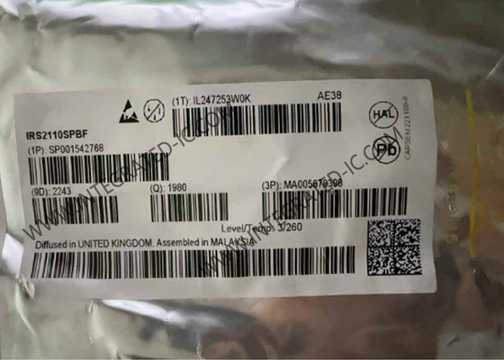 IRS2110SPBF 통합 회로 칩 500V EiceDRIVERTM 게이트 드라이버 IC 종료