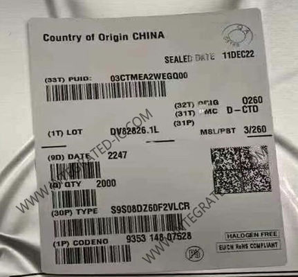 S9S08DZ60F2VLCR 마이크로컨트롤러 MCU 40MHz 8비트 마이크로컨트롤러 IC LQFP-32 8비트 MCU