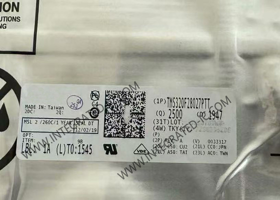 TMS320F28027PTT 마이크로 컨트롤러 MCU 60MHz 64KB 플래시 C2000TM 32-비트 MCU LQFP-48