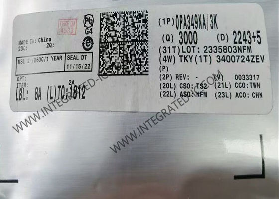 OPA349NA 통합 회로 칩 70kHz 레일-투-레일 CMOS 운영 증폭기 SOT-23-5