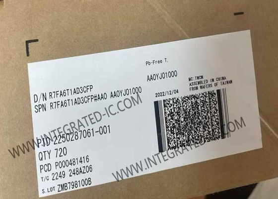 마이크로 컨트롤러 MCU R7FA6T1AB3CFP 120MHz 32비트 싱글 코어 ARM 코르텍스 M4F MCU