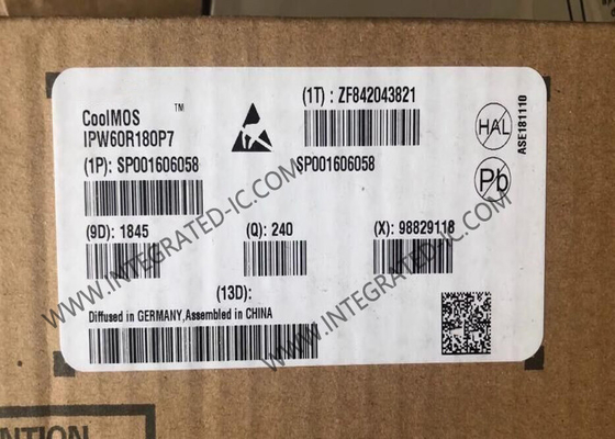 통합 회로 칩 IPW60R180P7 고 에너지 효율 MOSFET 트랜지스터